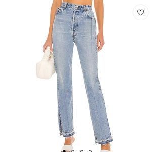 Vintage unraveled eb denim - light wash